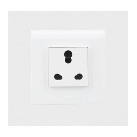 5a White Abs Plastic Modular Switch Socket For Electric Fittings At Rs 109 In Coimbatore