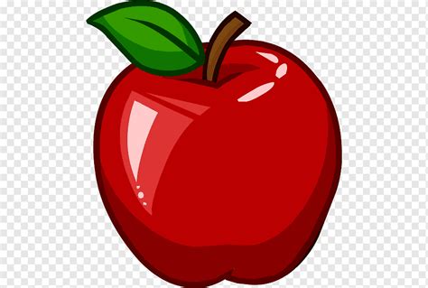 Imagenes De Manzanas Rojas Animadas Dibujo De Dos Man
