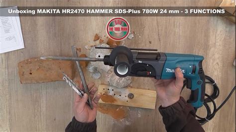 Unboxing Makita Hr2470 Hammer Sds Plus 780w 24 Mm With 3 Functions