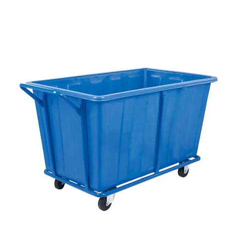 White And Black Nextgen Plastic Laundry Carts For Hotelshospitals And