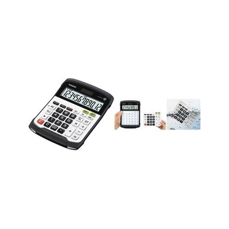 CASIO Calculatrice De Bureau WM 320 MT Solaire Pile