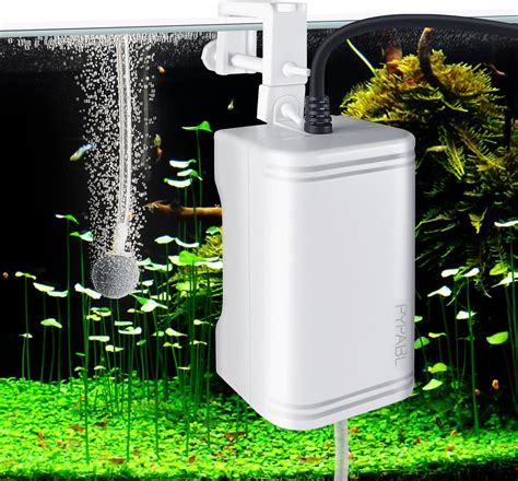 Pypabl Mini Ossigenatore Per Acquario Aeratore Silenzioso Per Acquario