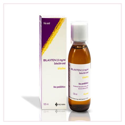 Bilaxten 25mgml 120ml Solucion Oral Distribuidor De Faes