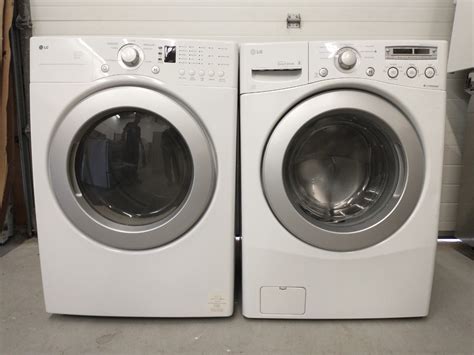 Order Your Set LG Washer Wm2250cw And Dryer Dle2516w Today