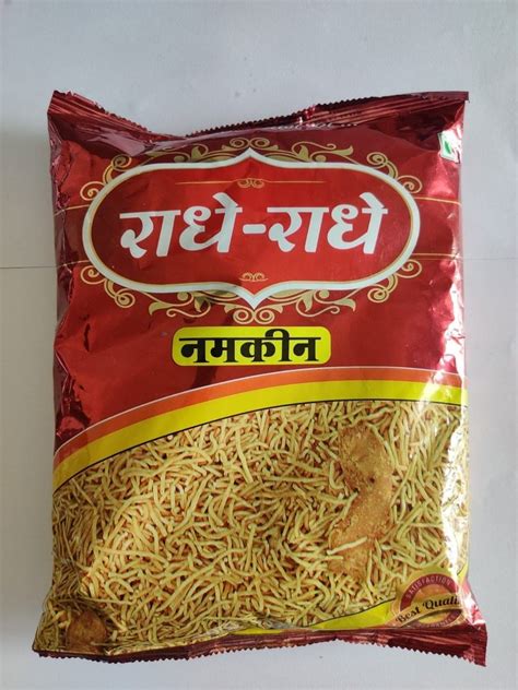 Besan Radhey Radhey Namkeen Bhujia Packaging Type Pouch Packaging