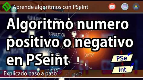 Determinar Positivos Y Negativos En Algoritmos Saber Si Un N Mero