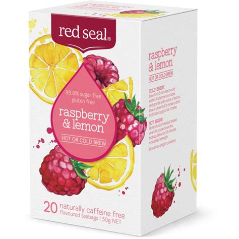 Red Seal Fruit Tea Raspberry And Lemon Package Type Prices Foodme