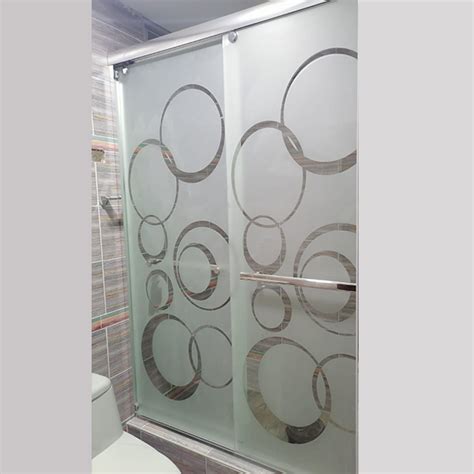 Puerta De Ducha De Vidrio Con Aluminio Mod Vidrieria Aiglass