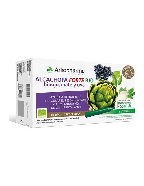 Comprar Arkofluido Alcachofa Forte 20 Ampollas Bebibles Farmacia Angulo