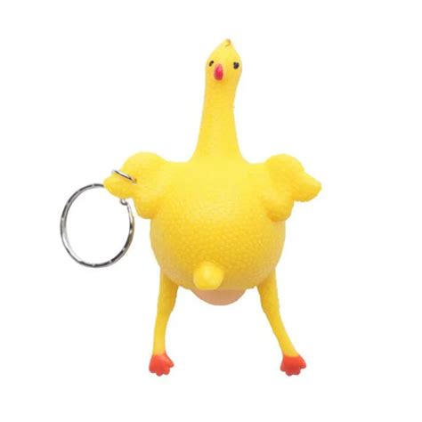 1pc Creative Funny Hens Laying Egg Toy T Layer Chicken Party Favor