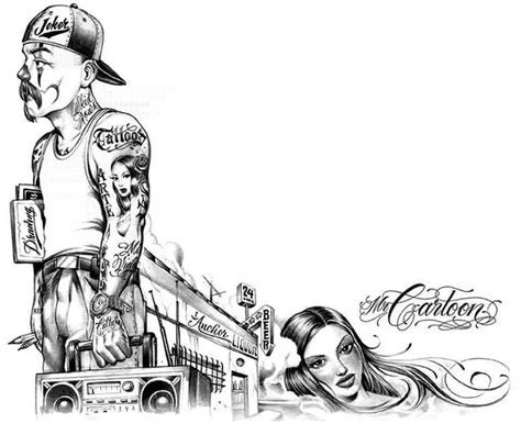 Mister Cartoon | Lowrider art, Chicano art, Cool artwork