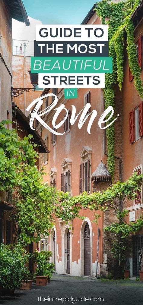 Trastevere Walking Tour The Most Beautiful Streets In Rome Itinerary