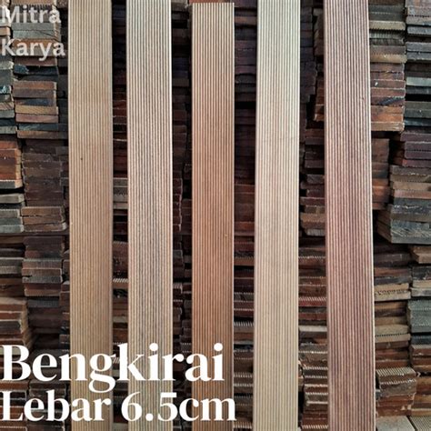 Jual Papan Kayu Bengkirai Lantai Decking Dan Pagar Bengkiray