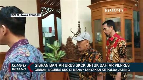 Bantah Urus SKCK Syarat Pendaftaran Pilpres Gibran Rakabuming Raka