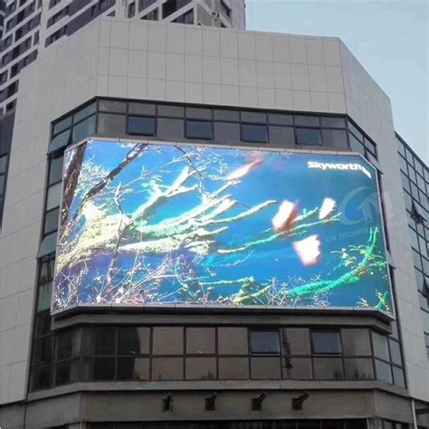 Naked Eye D Led Display D Billboard Advertising Outdoor Full Color