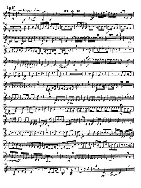 Horn: Mendelssohn: Symphony No. 3 (2 Excerpts) – Orchestra Excerpts
