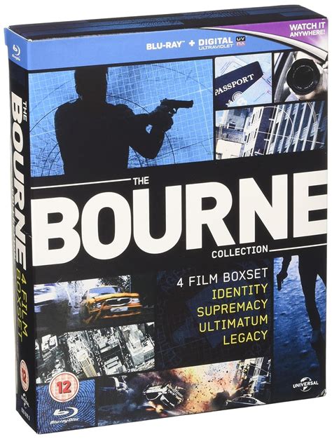 Complete Bourne Movie Collection Edizione Regno Unito Edizione