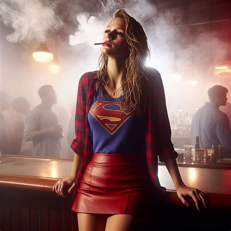 Supergirl Barfly By Finn237 On Deviantart