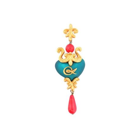 Pendentif Christian Lacroix Collier Coeur Mm