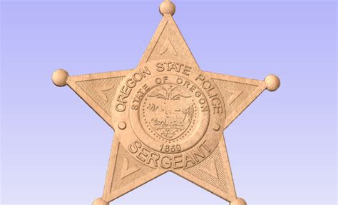 Oregon State Police Badge