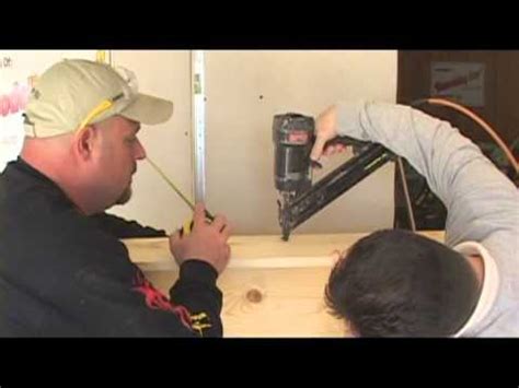 How To Build A Mantel - YouTube