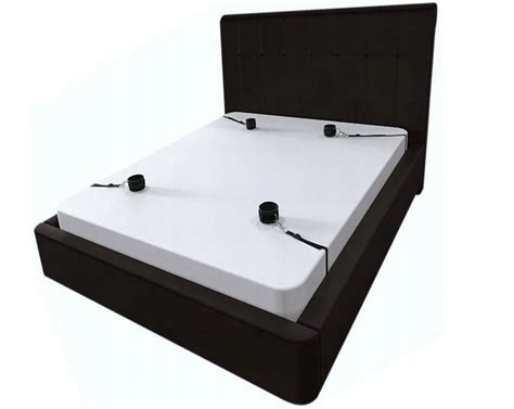 UPRZĄŻ Z KAJDANKAMI MOCOWANIE DO ŁÓŻKA OSTRY SEX 8961611137