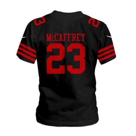 Christian McCaffrey San Francisco 49ers Limited Edition Hoodie Jersey ...