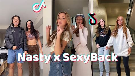 Nasty X Sexyback Tiktok Dance Compilation Youtube