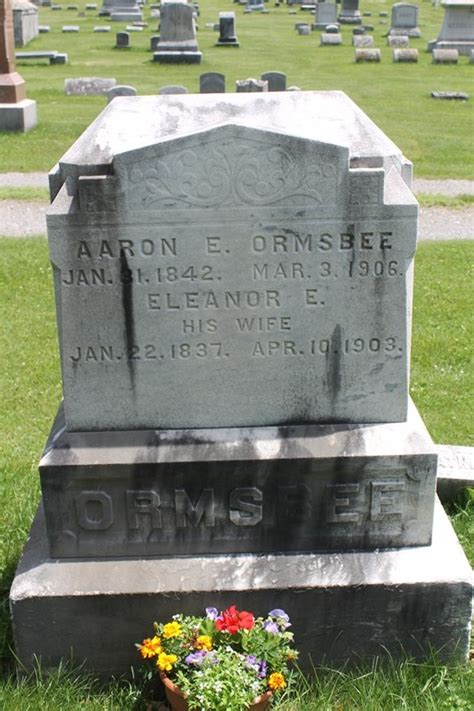 Aaron E Ormsbee Find A Grave Memorial