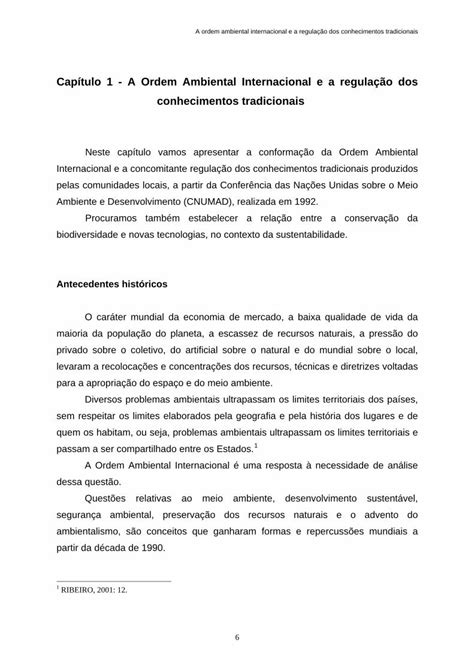 PDF Capítulo 1 A Ordem Ambiental Internacional e a regulação