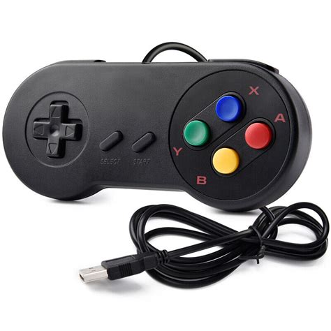 Pack Snes Nes Usb Super Snes Usb Controller Gamepad For Pc Mac