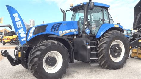 New Holland Genesis T8 Tractor Built For Tight Turns Saving Fuel A