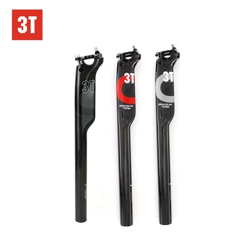 3T Super Strong Full Carbon Fiber Alloy Cover Seatpost Mountain Bike