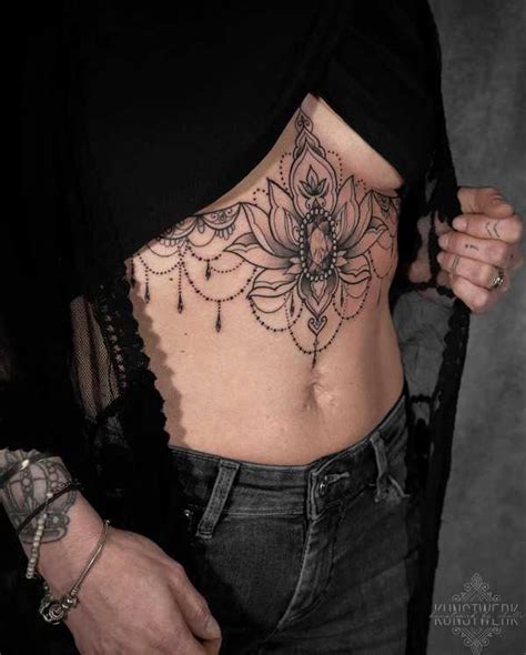Explore 10 Underboob Tattoo Designs And Other Boob Tattoos