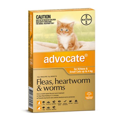 Advocate Cat 0 4kg Small 3pk