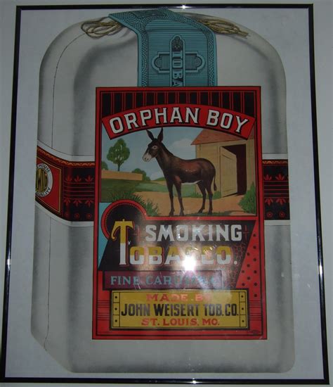 Orphan Boy Tobacco Lithograph Poster Collectors Weekly