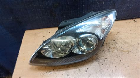 HYUNDAI I30 I LAMPA LEWY PRZÓD EUROPA SOCZEWKA 11807218720