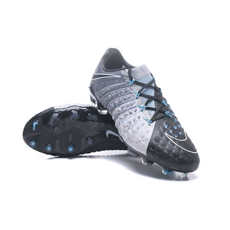 Nike Hypervenom Phantom Iii Fg Soccer Cleats Grey Black