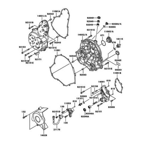 Kawasaki Ex 650 Ninja 650r 2006 2023 Full Engine Allen Screw Kit Ex650