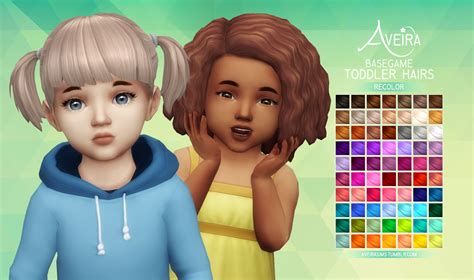 Sims 4 Cc Toddler And Child Hair Bullopl