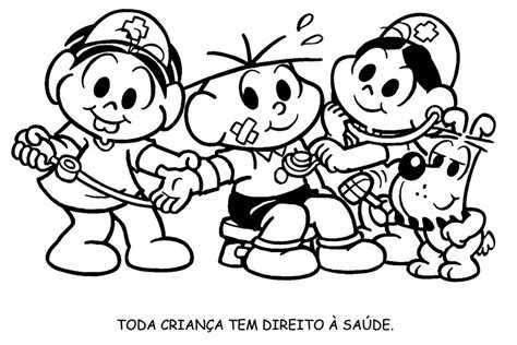 Os Direitos Da Crian A Para Pintar Colorir Ou Imprimir Espa O Educar