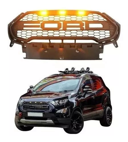 Parrilla Frontal Raptor Ford Ecosport 2018 2021 Led Envío gratis