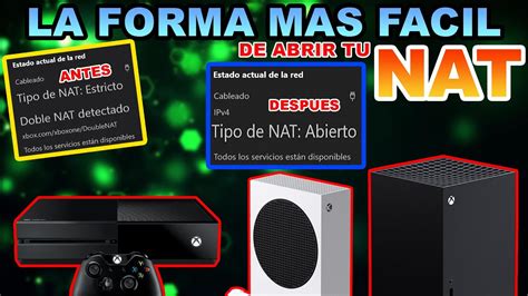 LA FORMA MAS FACIL DE ABRIR LA NAT EN XBOX YouTube