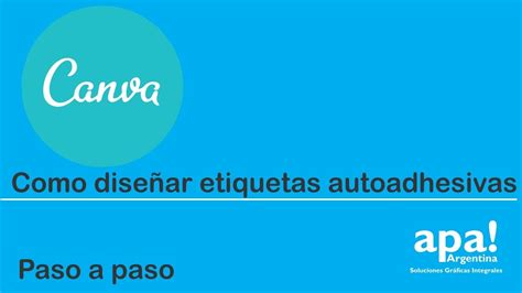 Como Dise Ar Etiquetas Autoadhesivas Con Canva Especial Para