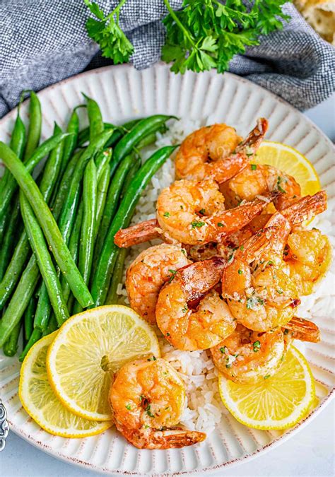 Air Fryer Shrimp With Garlic Butter Sauce Mom On Timeout