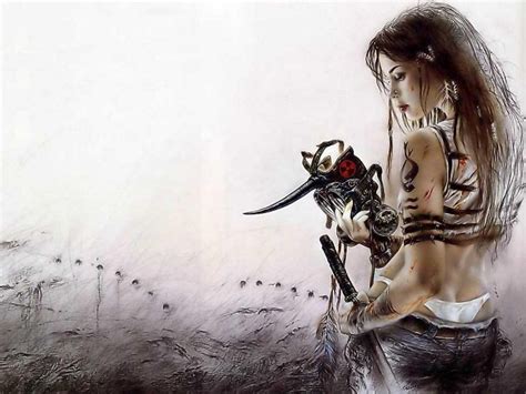 Female Warrior Beauty Luis Royo Wallpaper 37216978 Fanpop