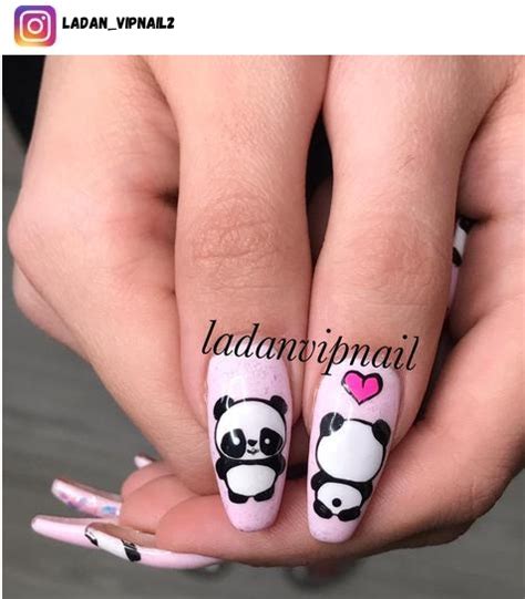 Cute Panda Nail Art Designs For Nerd About Town