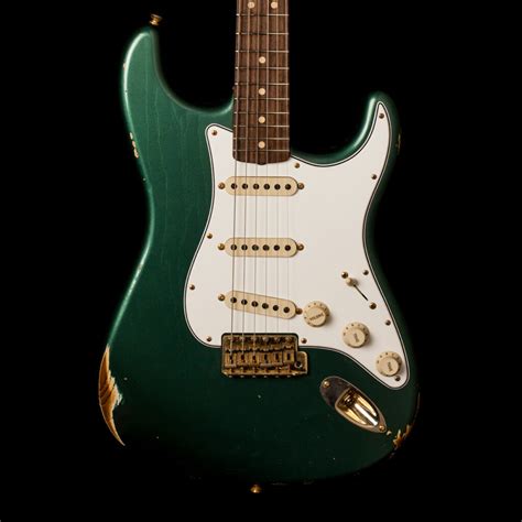 Fender Stratocaster Relic Sherwood Green Metallic Gitarren Total