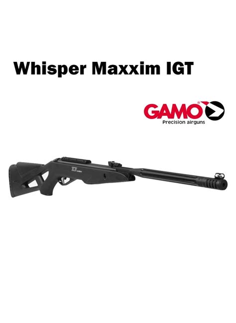 Carabina Gamo Whisper Maxxim Igt