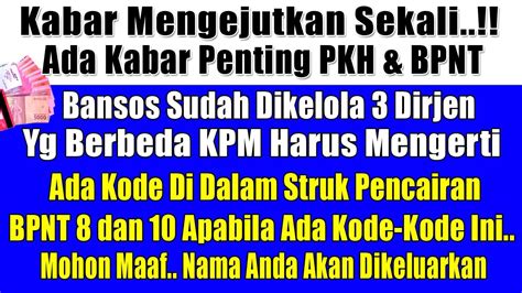 Info Penting Kode Kode Pencairan Info Pkh Hari Ini Pkh Tahap